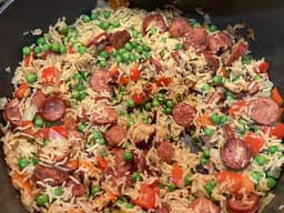 Smoked Sausage and Rice